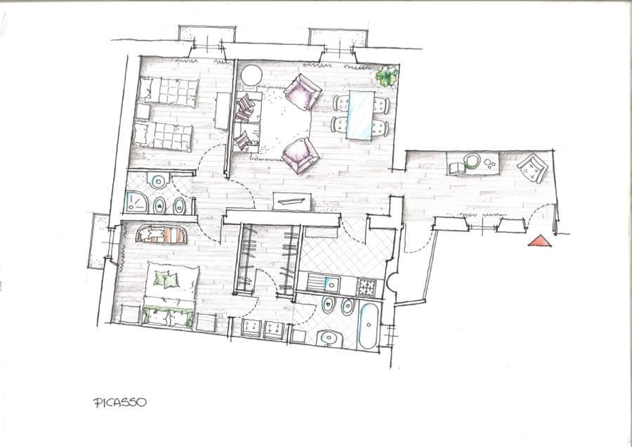 Apartment Via Giulia Рим Екстер'єр фото